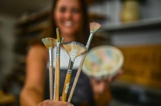 Štětce v pohotovosti, zítra přijde jejich čas 🤩 už se moc těším ✨ Brushes at the ready, tomorrow will be their time 🤩 I...